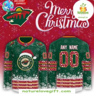 Minnesota Wild NHL Hockey Jersey Christmas 2025 Gift