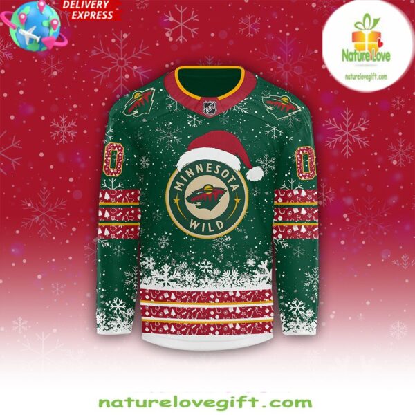 Minnesota Wild NHL Hockey Jersey Christmas 2025 Gift