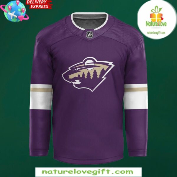 Minnesota Wild Prince Night Hockey Jersey Limited Edition