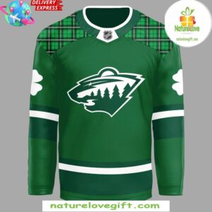 Minnesota Wild St Patricks Day 2025 Jersey