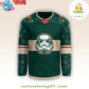 Minnesota Wild x Star Wars Night 2024 Hockey Jersey
