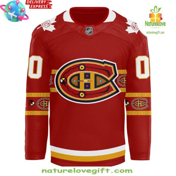 Montreal Canadiens 2025 Indigenous Night Hockey Jersey