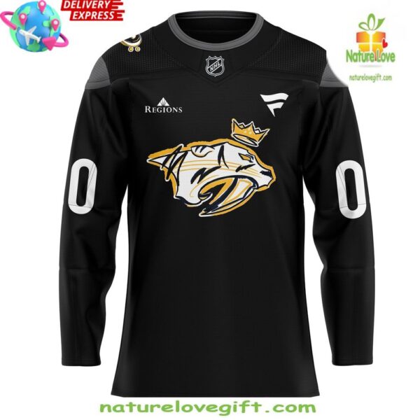 Nashville Predators 2025 Black Music Heritage Night Jersey NHL