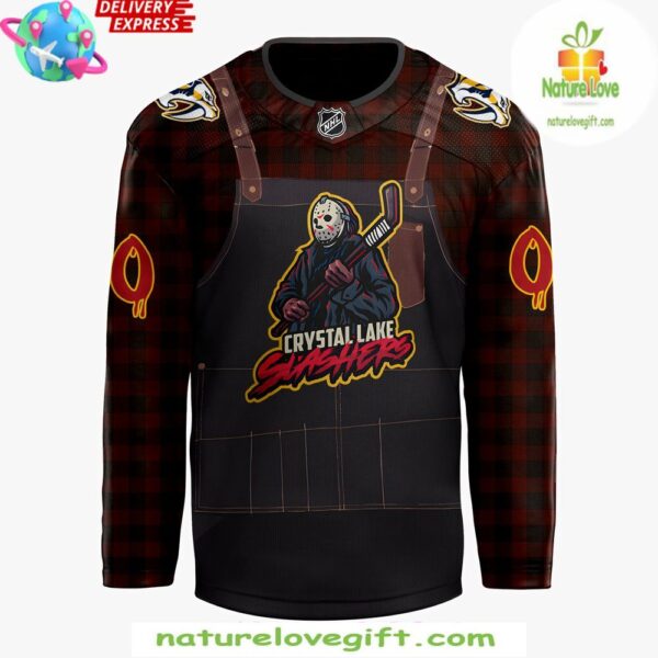 Nashville Predators 2025 Halloween Hockey Jersey
