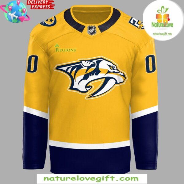 Nashville Predators 2025 Hockey Jersey Regions Edition