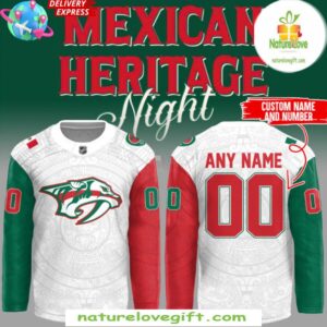 Nashville Predators 2025 Mexican Heritage Night Hockey Jersey