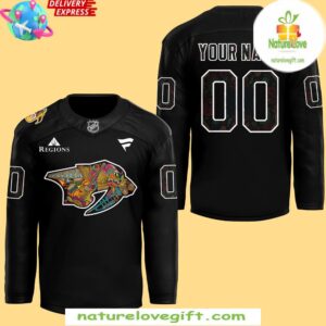 Nashville Predators x Hispanic Music Heritage Night 2024 Hockey Jersey