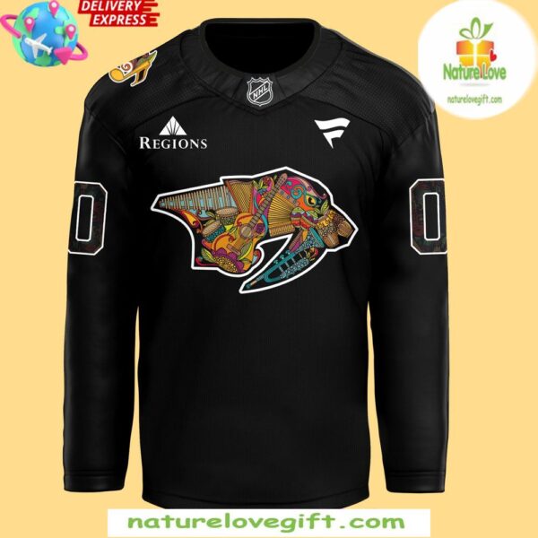 Nashville Predators Hispanic Heritage Night 2025 Hockey Jersey