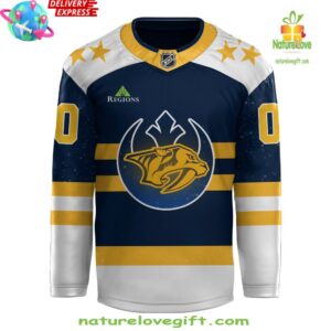 Nashville Predators x Star Wars Night 2024 Hockey Jersey