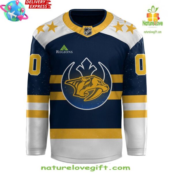 Nashville Predators Star Wars Night 2025 Hockey Jersey
