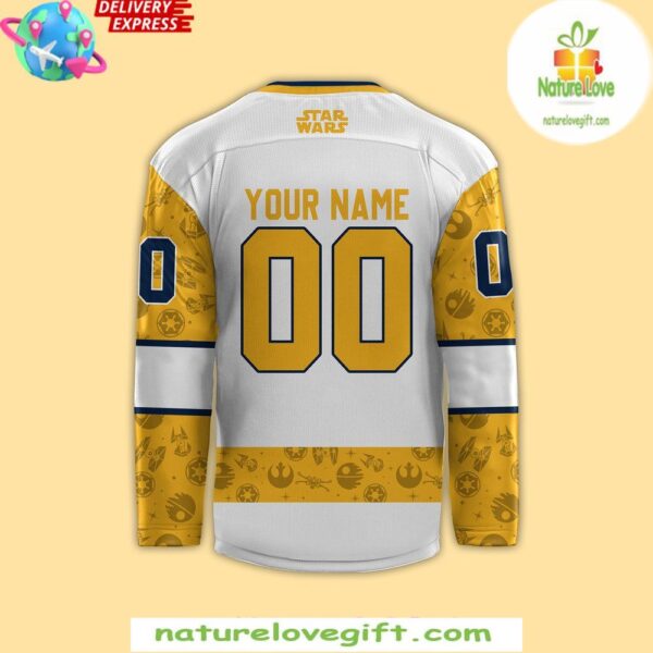 Nashville Predators Star Wars Night 2025 Hockey Jersey Custom