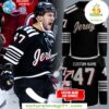 New Jersey Devils 2025 Black Hockey Jersey NHL Fan Gear