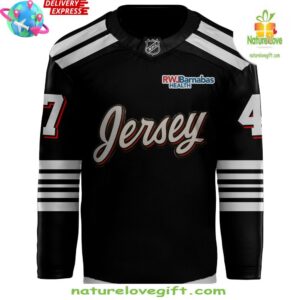 New Jersey Devils Back in Black 2025 Hockey Jersey