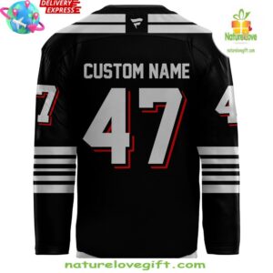 New Jersey Devils Back in Black 2025 Hockey Jersey