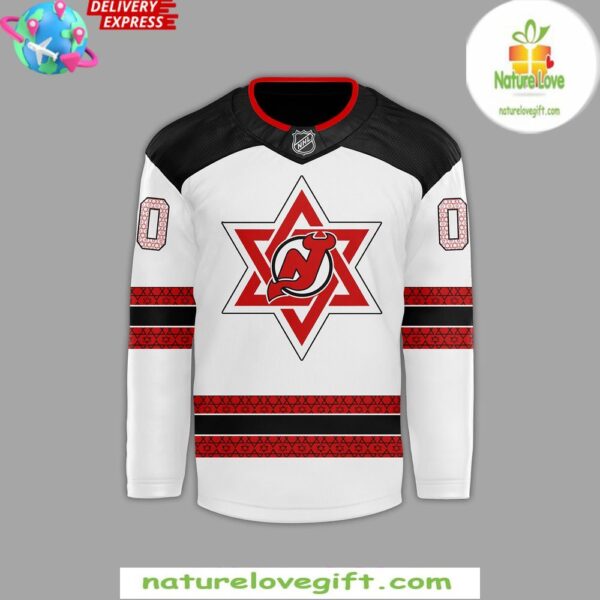 New Jersey Devils 2025 Jewish Heritage Night Hockey Jersey