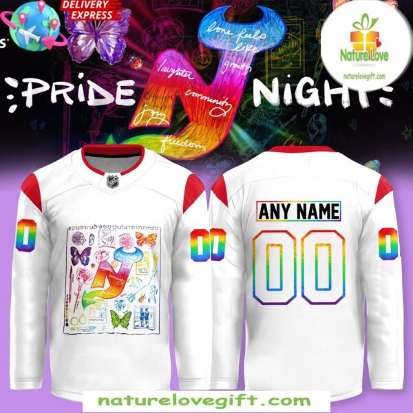 New Jersey Devils 2025 Pride Night Hockey Jersey