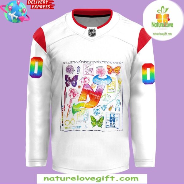 New Jersey Devils 2025 Pride Night Hockey Jersey