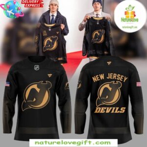 New Jersey Devils Military Appreciation Special Black Hockey Jersey