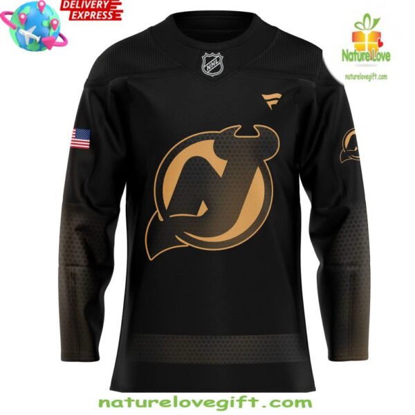 New Jersey Devils Military Appreciation Black Hockey Jersey