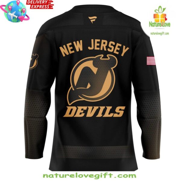 New Jersey Devils Military Appreciation Black Hockey Jersey