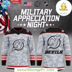 New Jersey Devils Military Appreciation Hockey Jersey Special