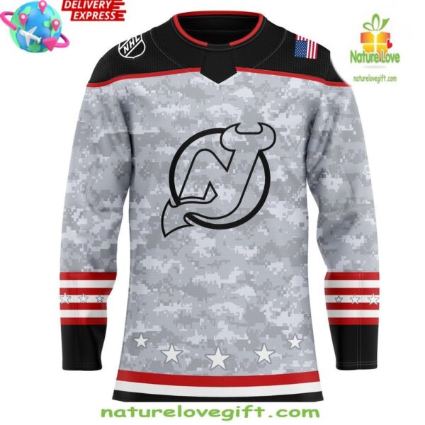 New Jersey Devils Military Appreciation Hockey Jersey Special