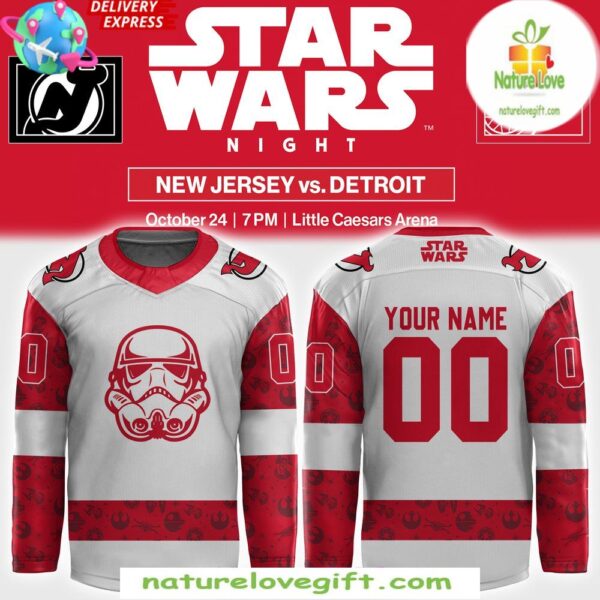 New Jersey Devils Star Wars Night 2025 Hockey Jersey