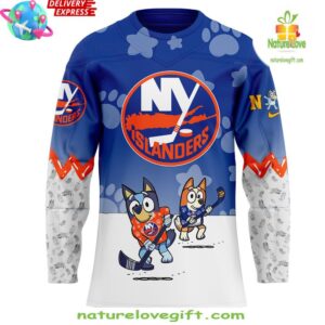 New York Islanders Bluey and Bingo Special Jersey