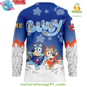 New York Islanders Bluey and Bingo Special Jersey