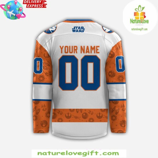 New York Islanders Star Wars Night 2025 Hockey Jersey Custom