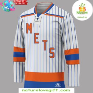 New York Mets Enter To Win Special Hockey Jersey