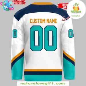 PHWL New York Sirens Bauer Special White Hockey Jersey