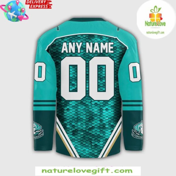 NHL 2025 Hockey Jersey Copenhagen Mermaids