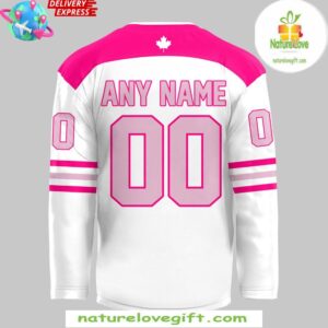 Niagara IceDogs Pink In The Rink 2024 Hockey Jersey