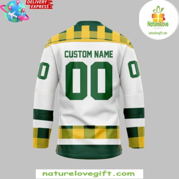 Northern Michigan Wildcats 2025 Hockey Plaid Jersey