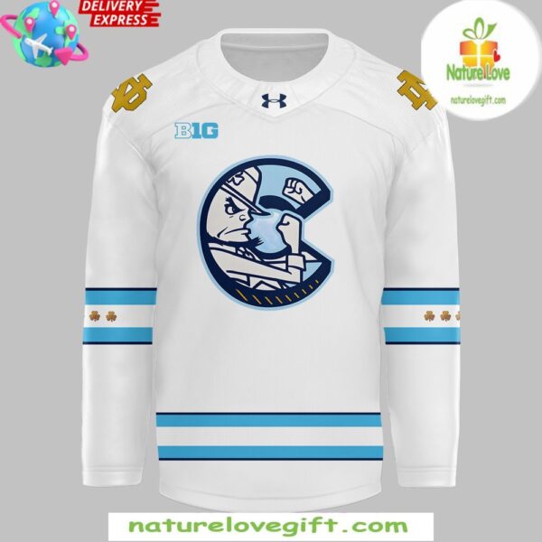 Notre Dame Fighting Irish Chicago Cubs Hockey Jersey