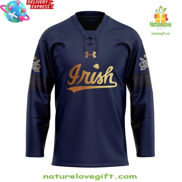 Notre Dame Fighting Irish Hockey Jersey Belfast Uniform Special