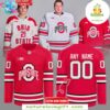 Ohio State Buckeyes 2026 Red Hockey Jersey Mens Fan Apparel