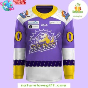 Orlando Solar Bears Women in Hockey Night Hockey Jersey