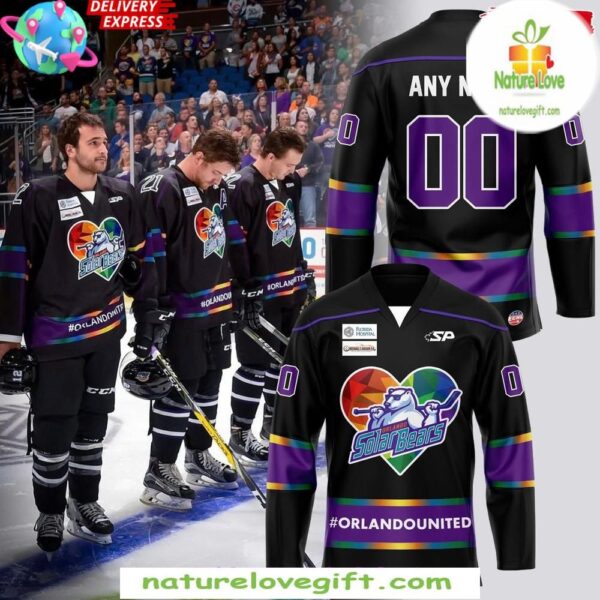 Orlando Solar Bears United Night Hockey Jersey Special Edition