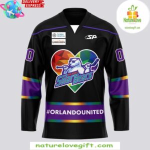 Orlando Solar Bears Orlando United Night Special Hockey Jersey InspirDG 2