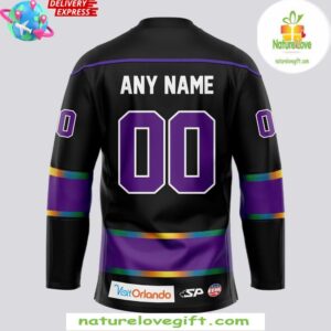 Orlando Solar Bears Orlando United Night Special Hockey Jersey InspirDG 3
