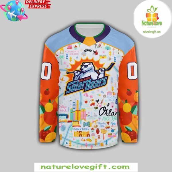 Orlando Solar Hockey Jersey 150th Anniversary Special Edition