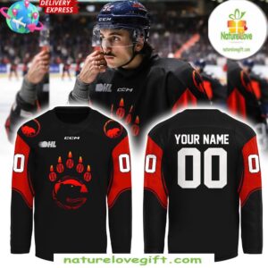 Oshawa Generals 2025 Black History Month Hockey Jersey