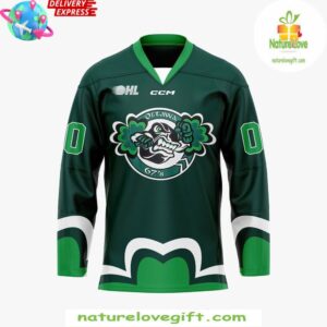 Ottawa 67s x 2025 St Patricks Day Special Hockey Jersey