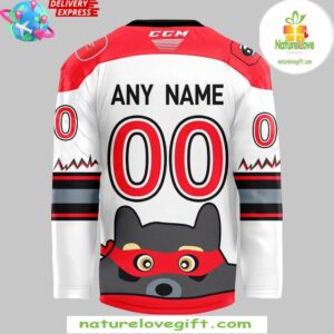 Ottawa 67s Hockey Jersey Contest Winning Special Edition 2 Ottawa 67s Contest Winning Special Hockey Jersey