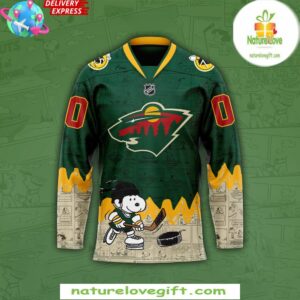 Minnesota Wild 75th Anniversary of Peanuts Jersey