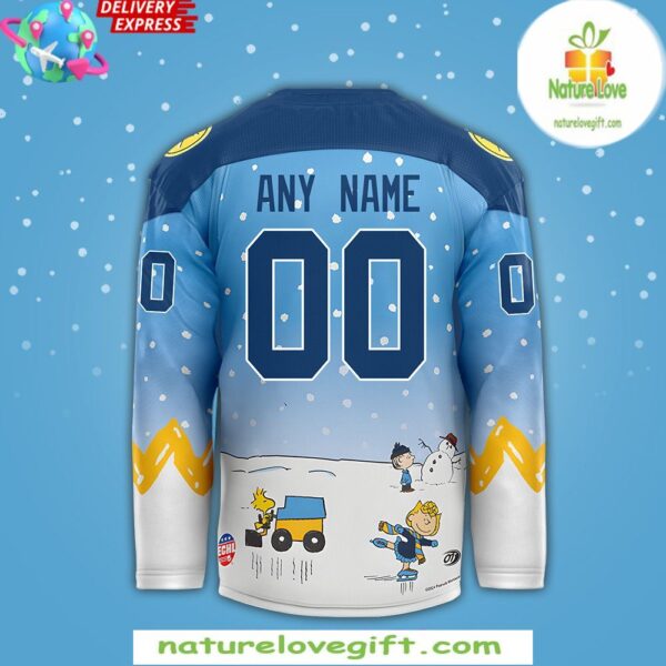 Peanuts Toledo Walleye Limited Edition Hockey Jersey