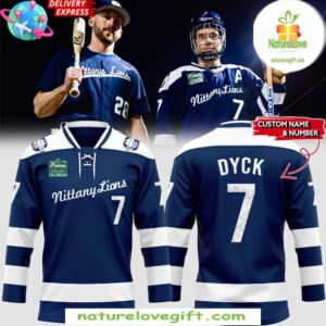 Penn State Nittany Lions 2025 Frozen Confines Hockey Jersey