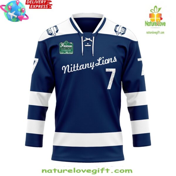 Penn State Nittany Lions 2025 Frozen Confines Hockey Jersey